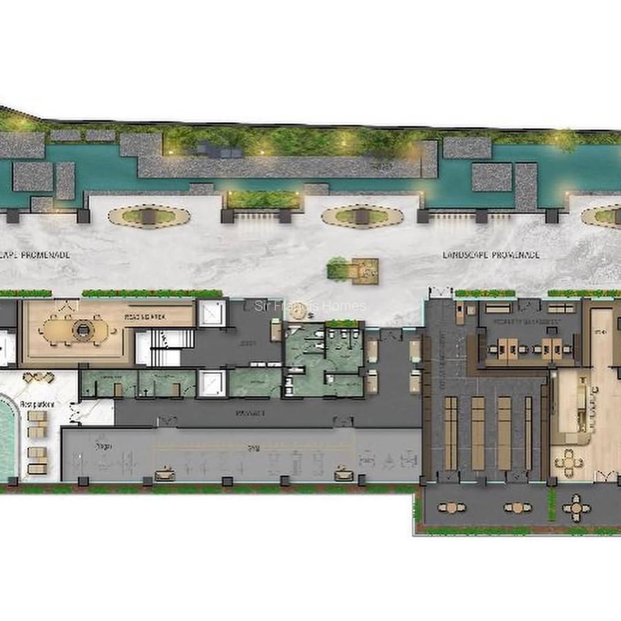 Serviced 1 Bed Apartment with En Suite in Riverside - 3