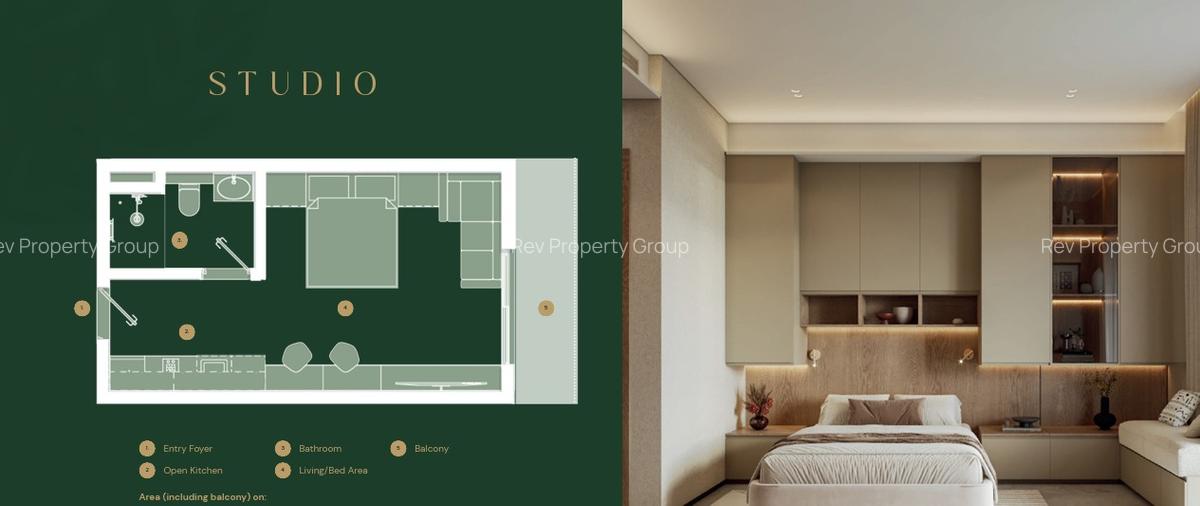 Serviced Studio Apartment with En Suite in Gigiri - 15