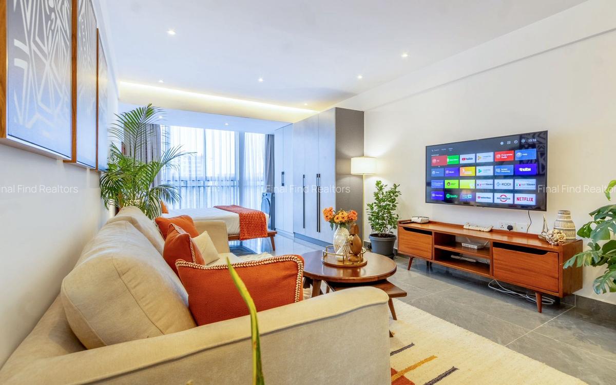 Serviced Studio Apartment with Backup Generator in Riverside - 3