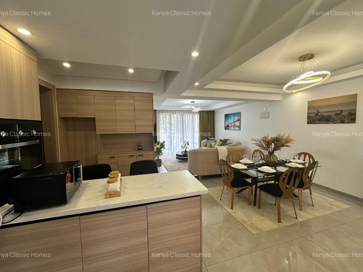 Furnished 3 Bed Apartment with En Suite at Riverside Drive Nairobi - 1