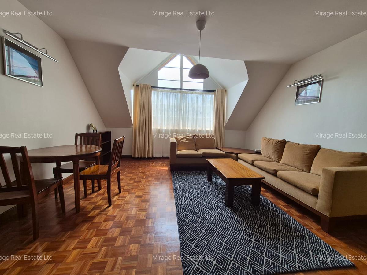 Furnished 1 Bed Apartment with Swimming Pool in Kilimani - 12