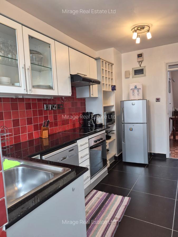 Furnished 1 Bed Apartment with Swimming Pool in Kilimani - 8