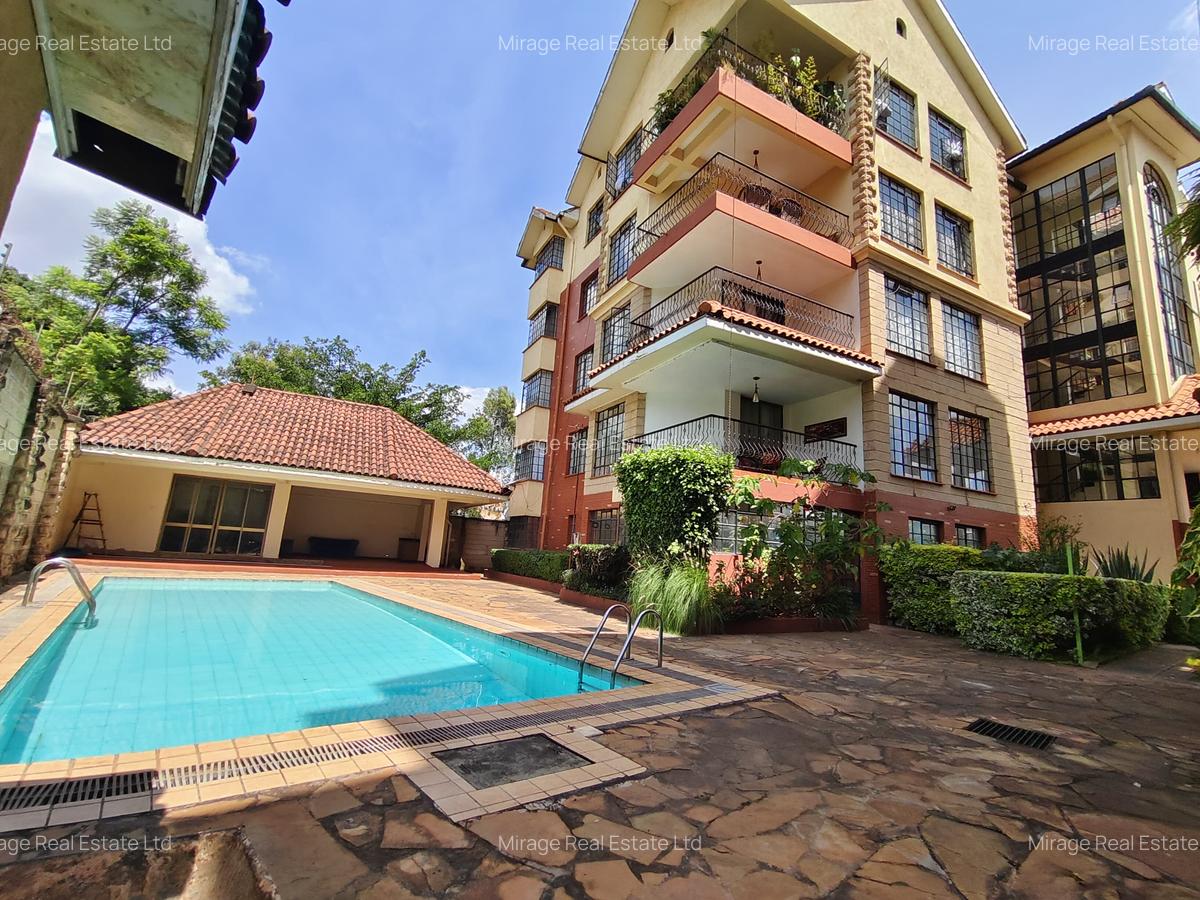 3 Bed Apartment with Swimming Pool in State House - 1