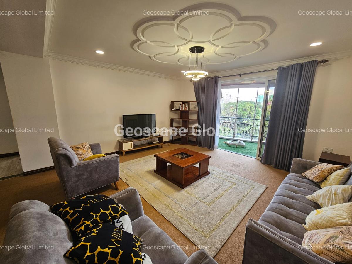 Furnished 3 Bed Apartment with En Suite in Kilimani - 19