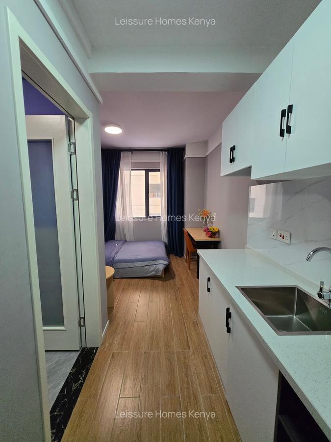 Studio Apartment with Swimming Pool at Wanyee Road - 3