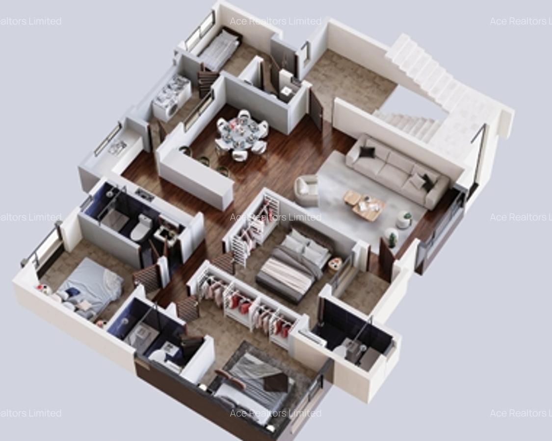 2 Bed Apartment with En Suite at Mlolongo - 6