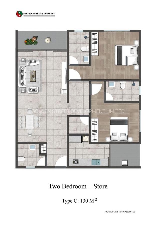2 Bed Apartment with En Suite at Nyeri Road - 3
