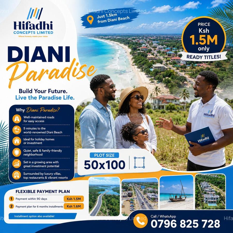 Land in Diani - 5