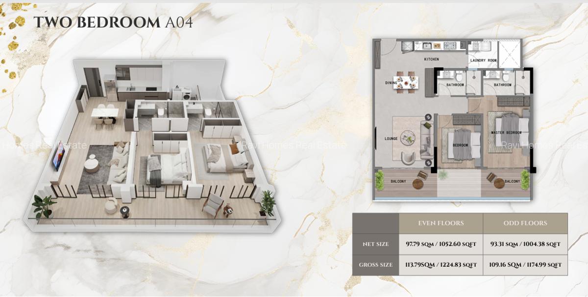 2 Bed Apartment with En Suite in Westlands Area - 5