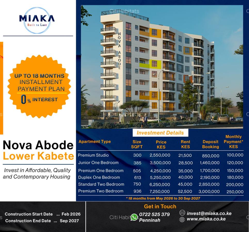1 Bed Apartment with Swimming Pool in Kabete - 1