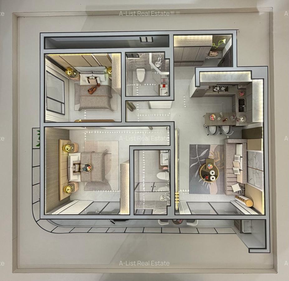 2 Bed Apartment with Swimming Pool at Mogotiio Road - 10
