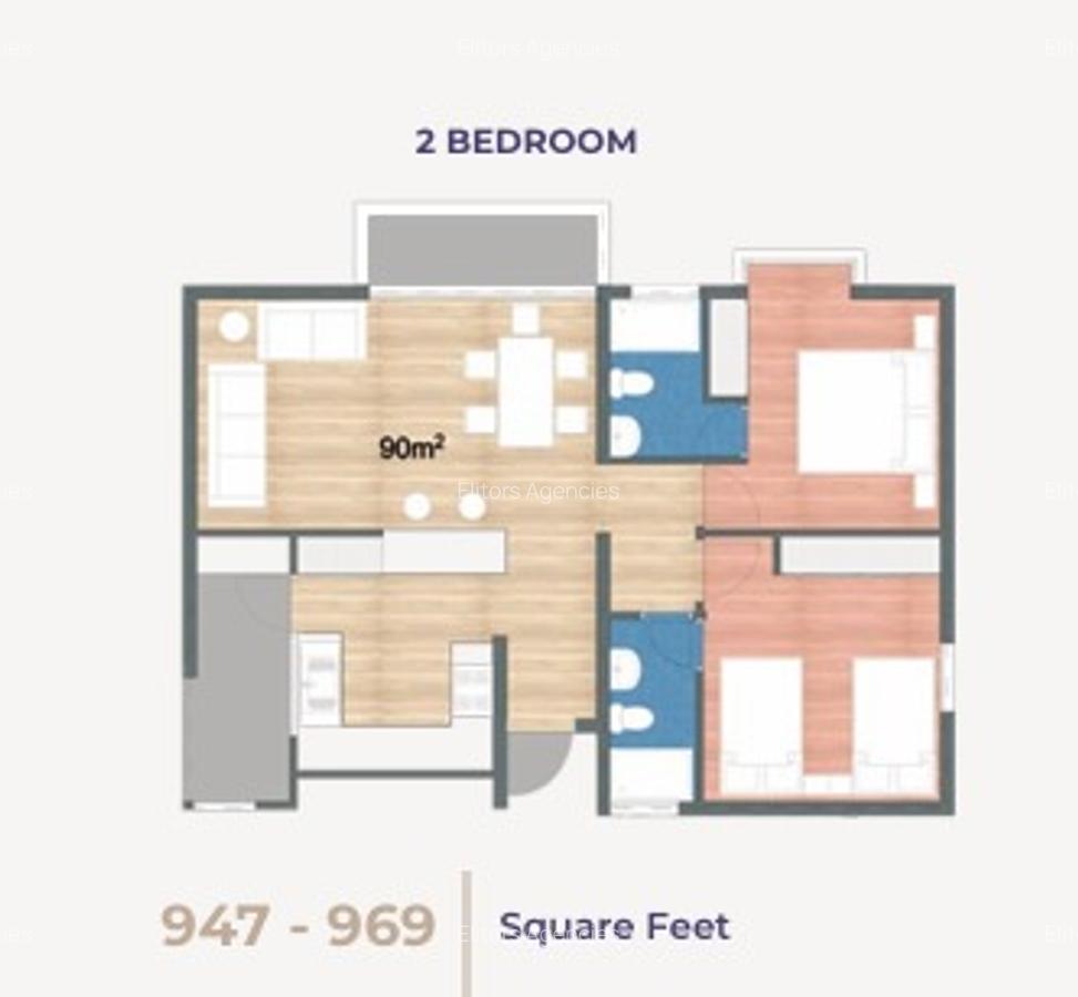 2 Bed Apartment with En Suite at Kirawa Road - 3