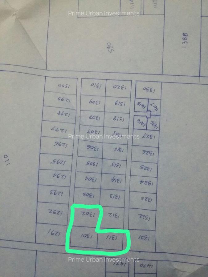 1,000 m² Land at Neighboring Paparemo - 2