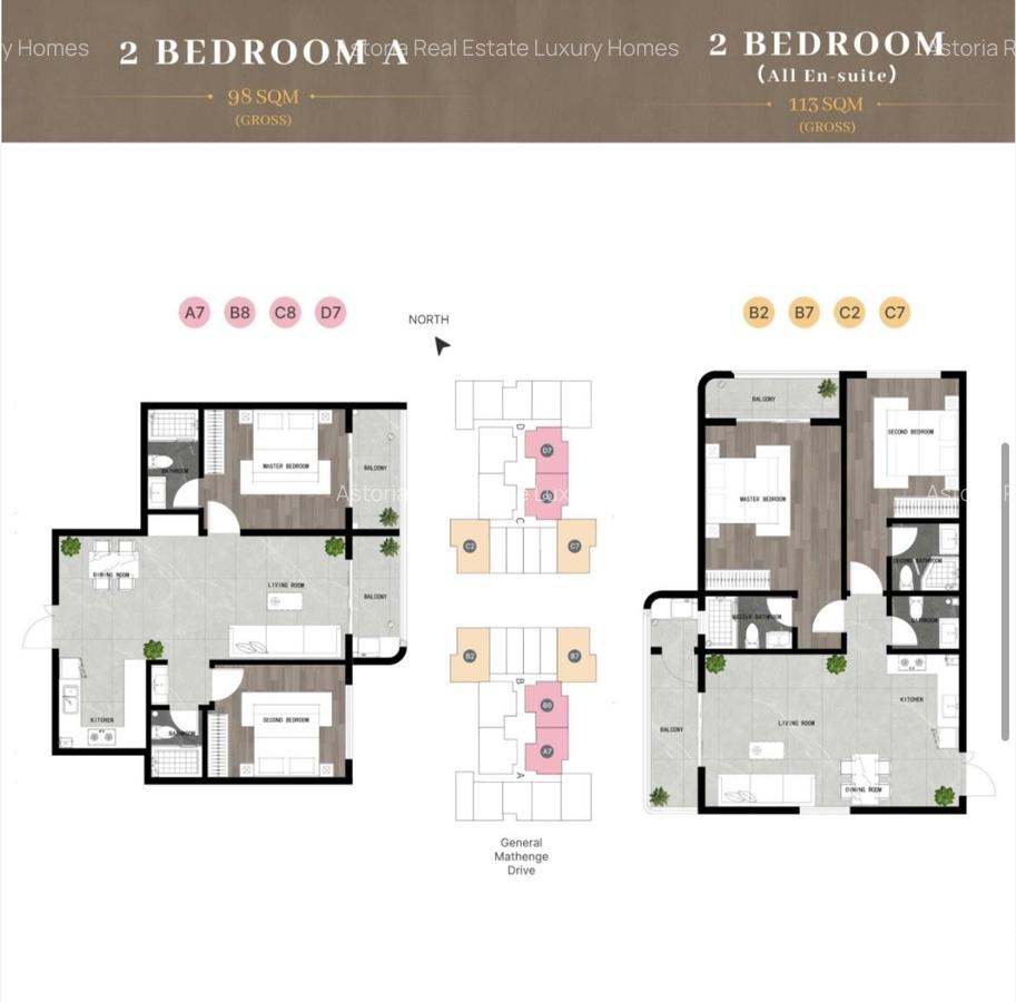 2 Bed Apartment with En Suite at 2026-416 2 Bed - 18