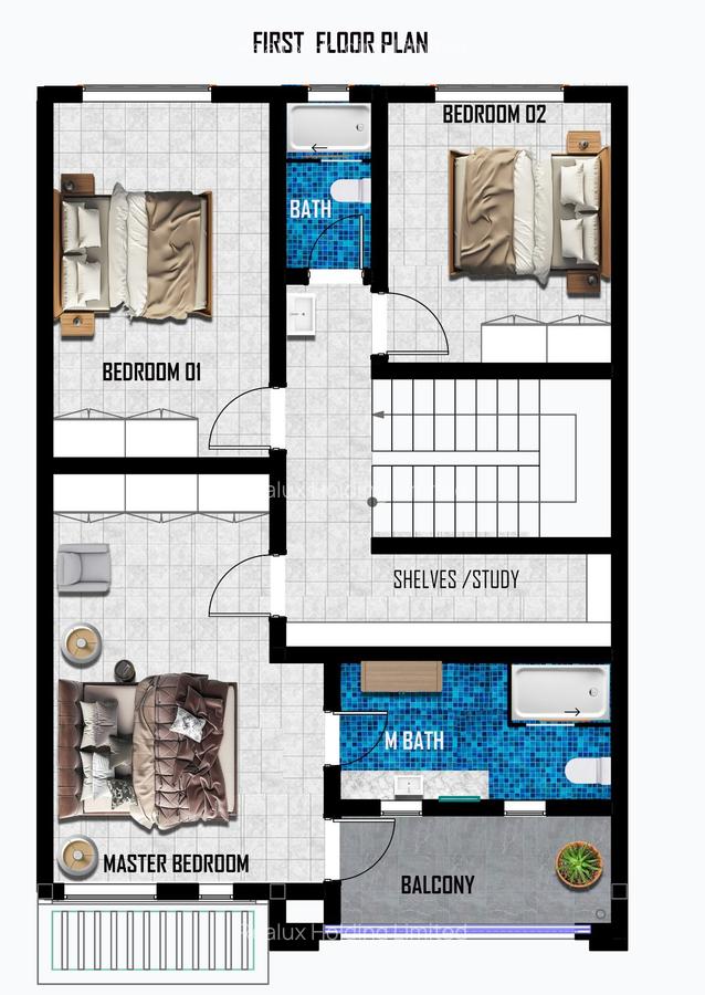 3 Bed Townhouse with En Suite in Gikambura - 14