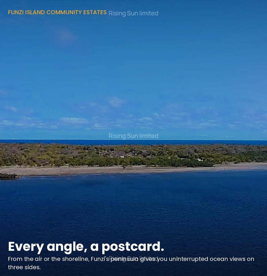 Land at Funzi Keys Resort — A Rare Beachfront Opportunity | Funzi Island - 20