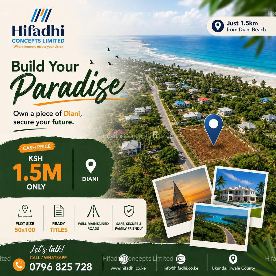 Land in Diani - 1