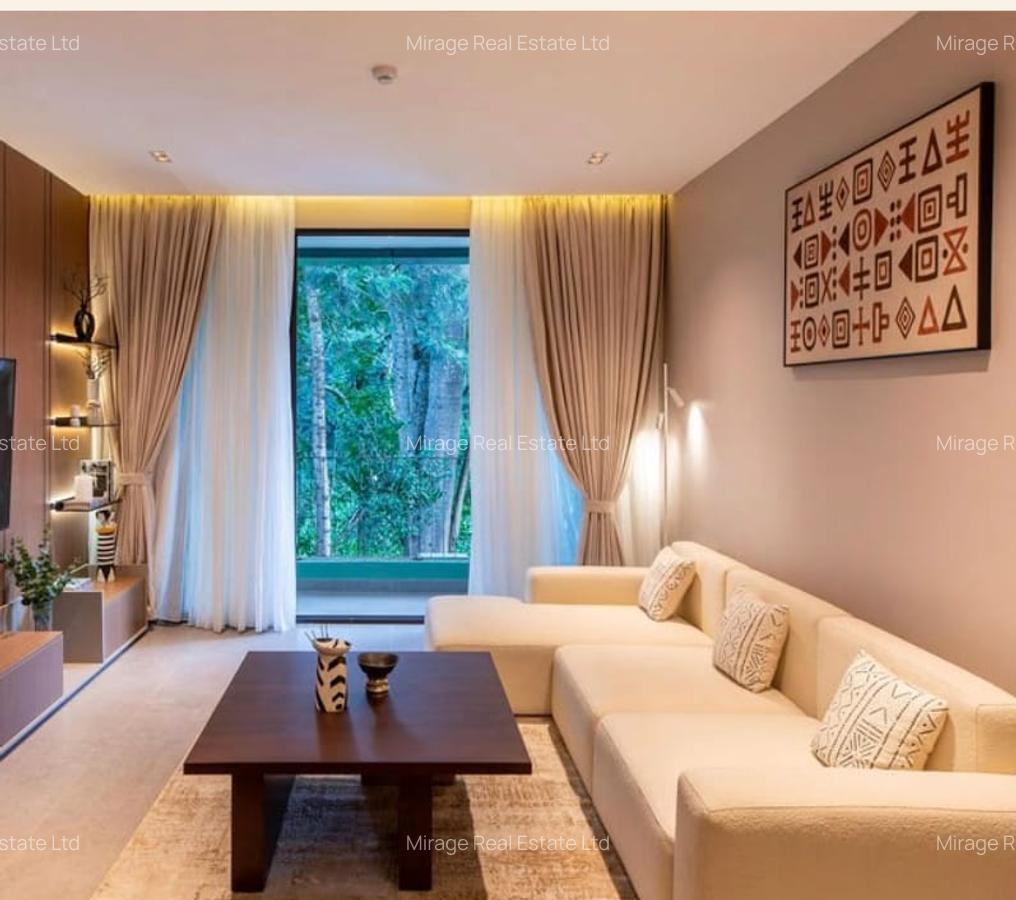 Serviced 2 Bed Apartment with Swimming Pool in Gigiri - 9