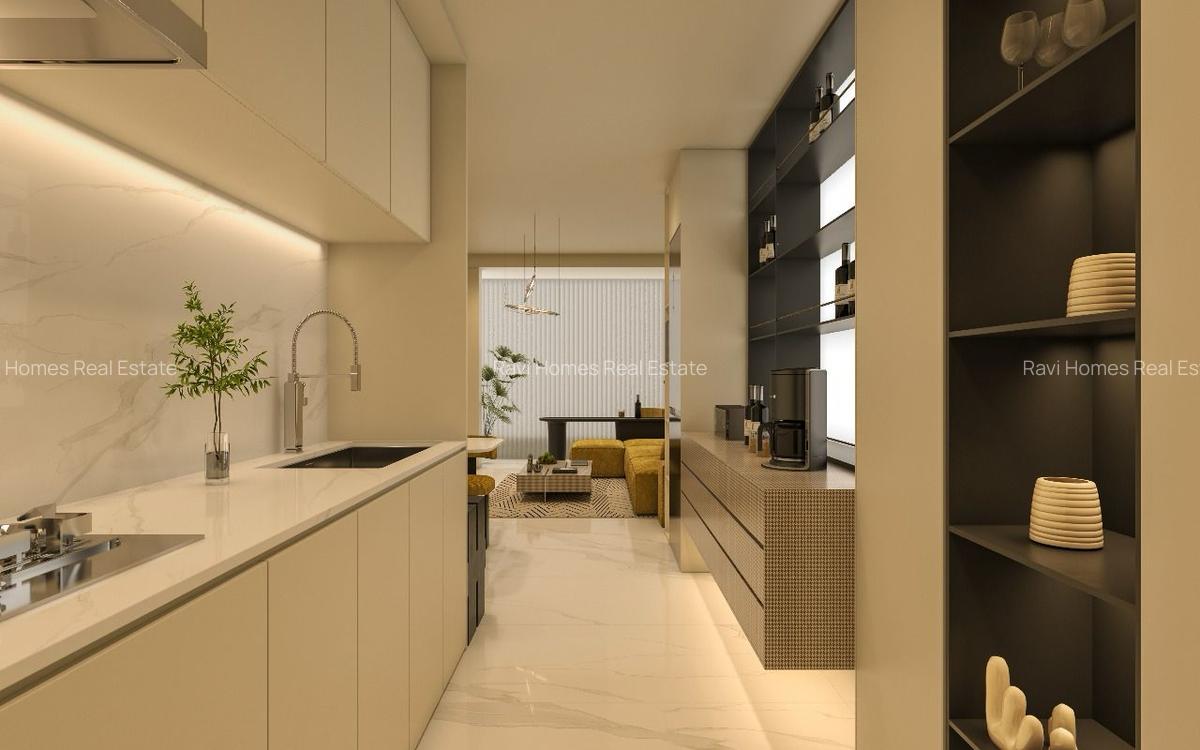 Studio Apartment with Swimming Pool at Muthithi Road - 12