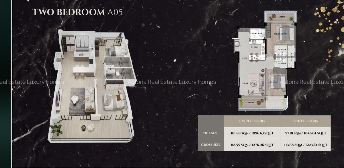 2 Bed Apartment with En Suite at 2026-121 - 3