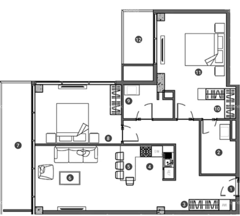 2 Bed Apartment with En Suite at Kiambu - 1