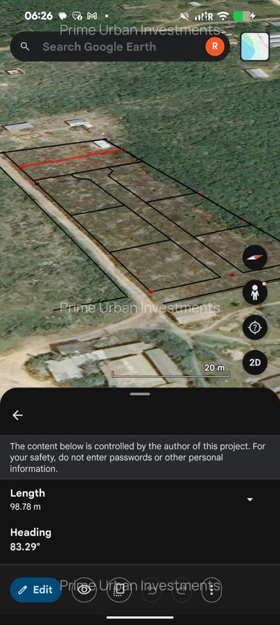 465 m² Land at Watamu- Kanani Road - 5