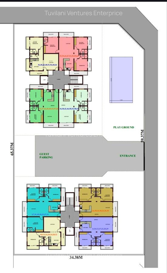 Serviced 4 Bed Apartment with En Suite at Nyali Mombasa - 2