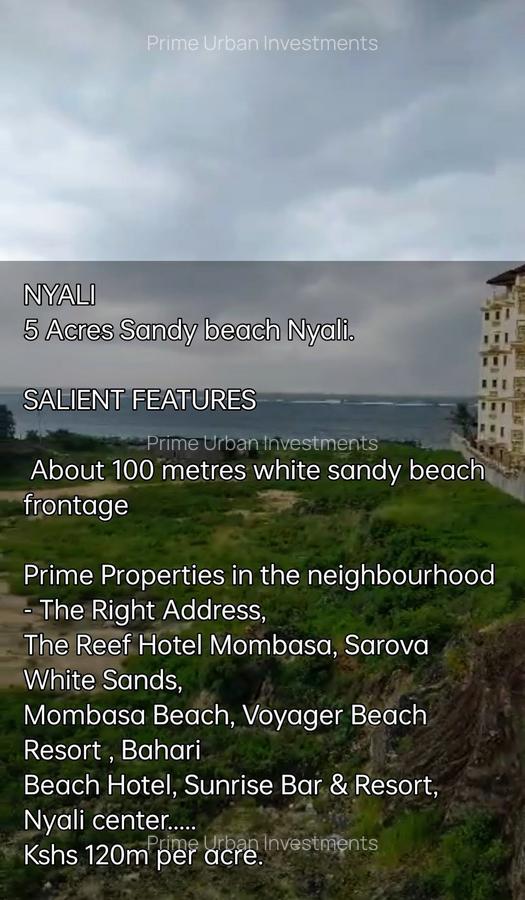 Land at Nyali Beach - 2