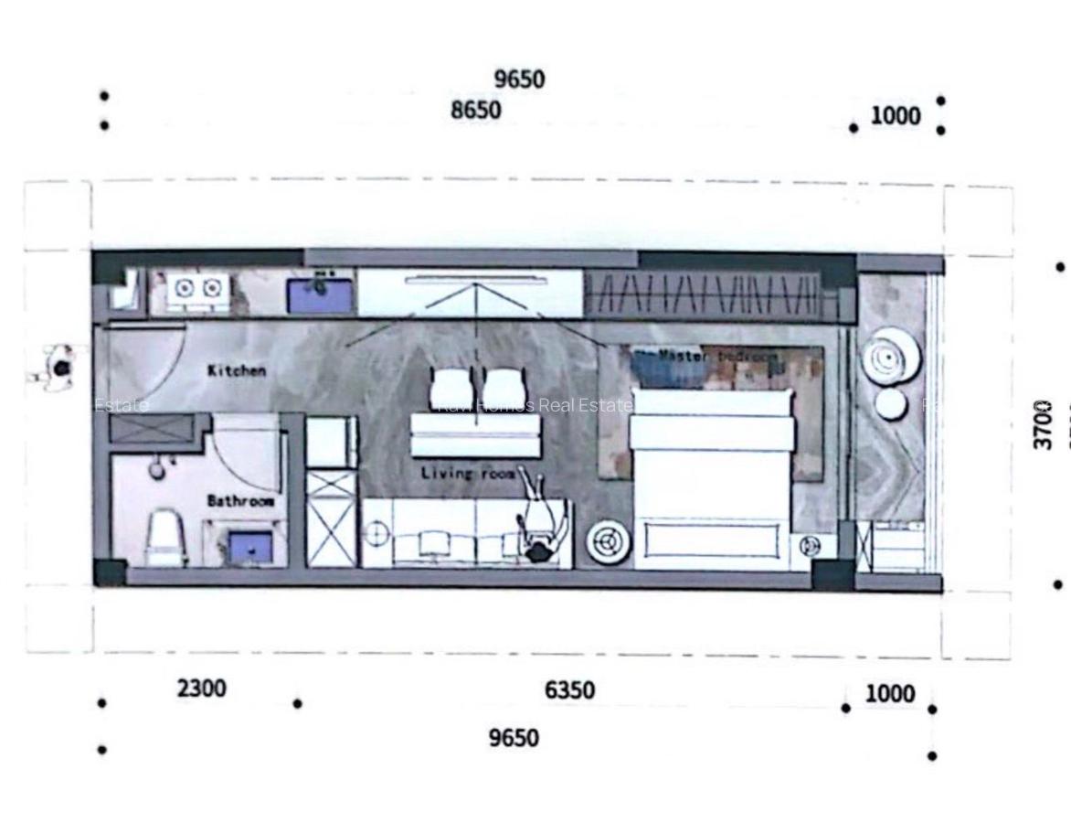 Studio Apartment with Swimming Pool at Muthithi Road - 1