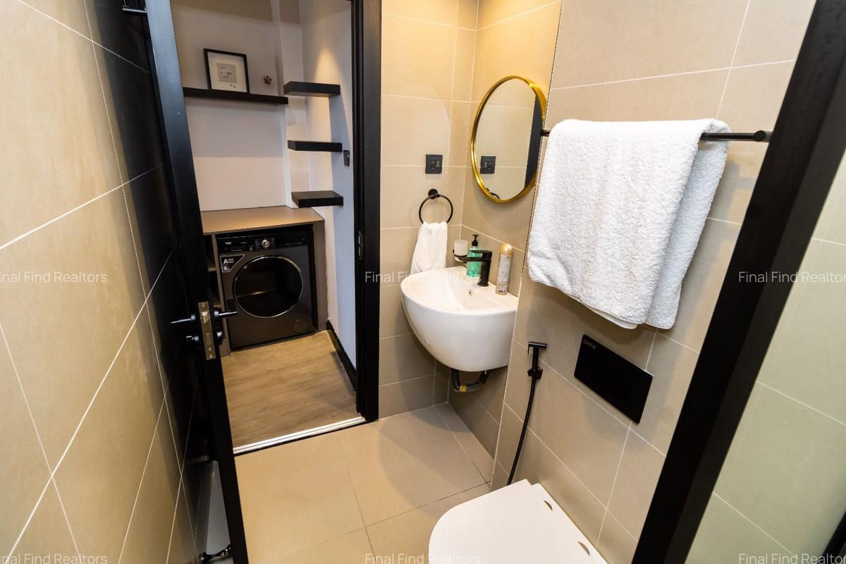 Furnished Studio Apartment with Backup Generator in Westlands Area - 6