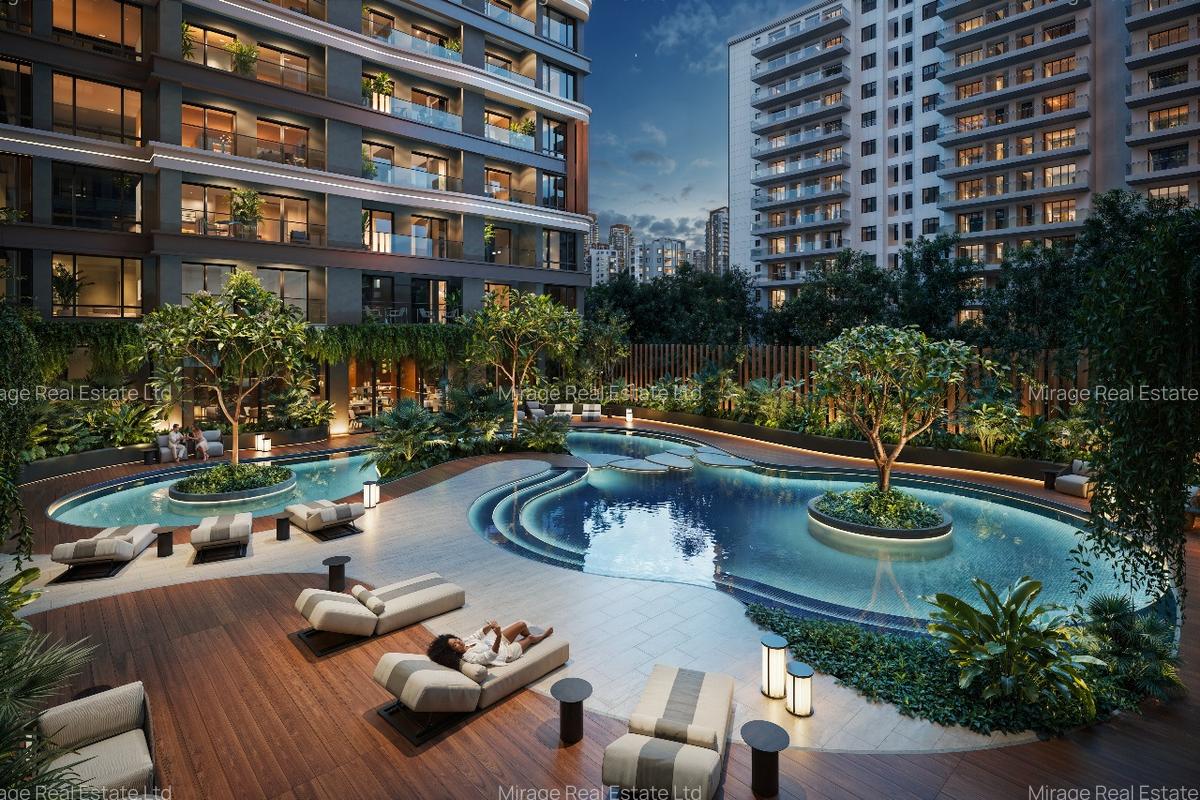 3 Bed Apartment with Swimming Pool in Kilimani - 11
