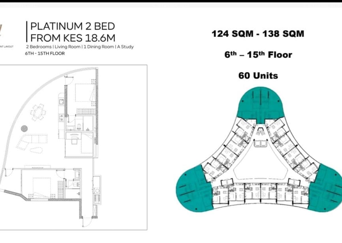 1 Bed Apartment with En Suite at Riverside Drive - 15