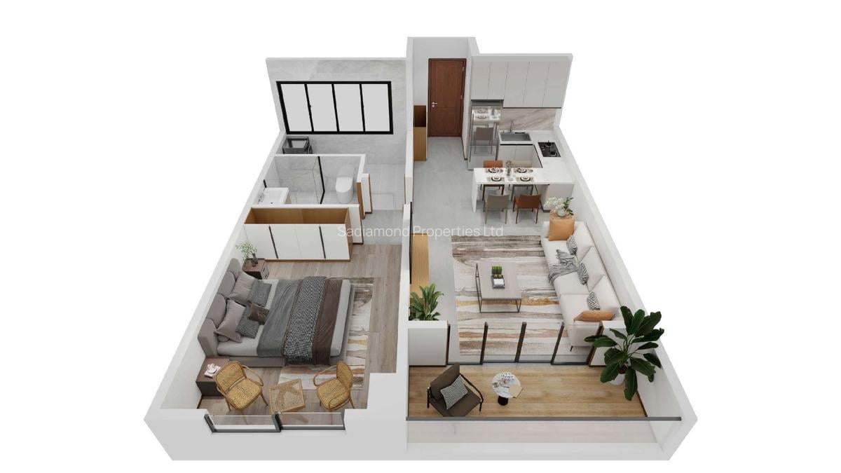 3 Bed Apartment with En Suite in Brookside - 4