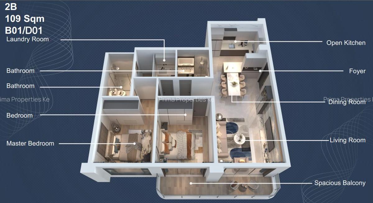 2 Bed Apartment with En Suite at Ring Road - 7