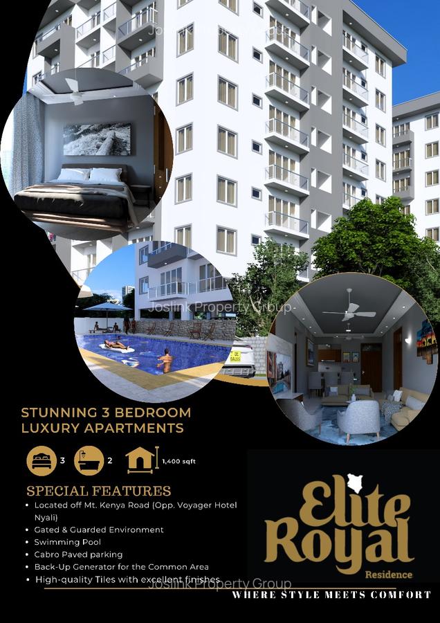 3 Bed Apartment with En Suite at Mt Kenya - 8