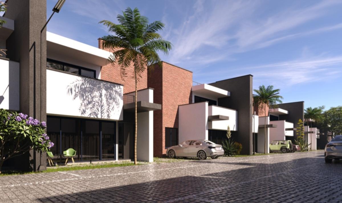 4 bed townhouse with en suite at langata