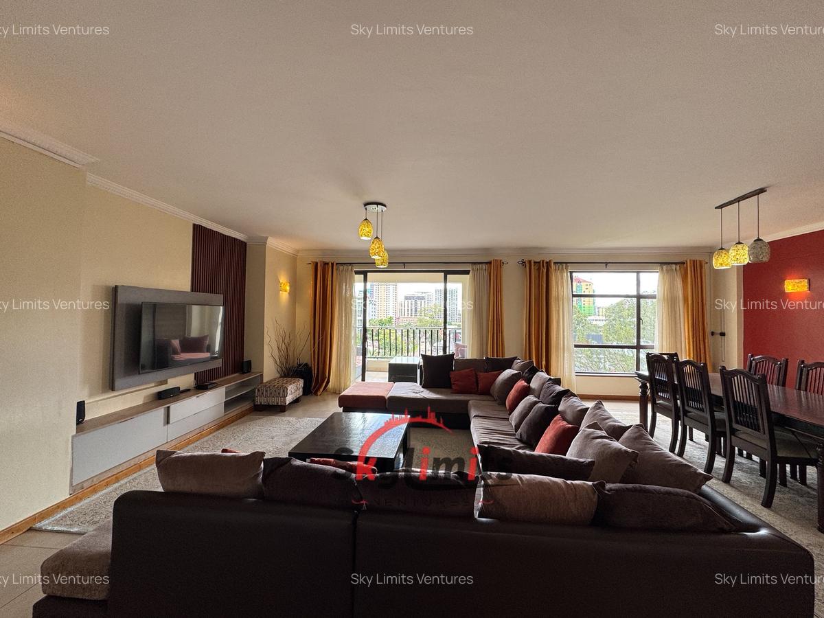 Furnished 3 Bed Apartment with En Suite in Kilimani - 7