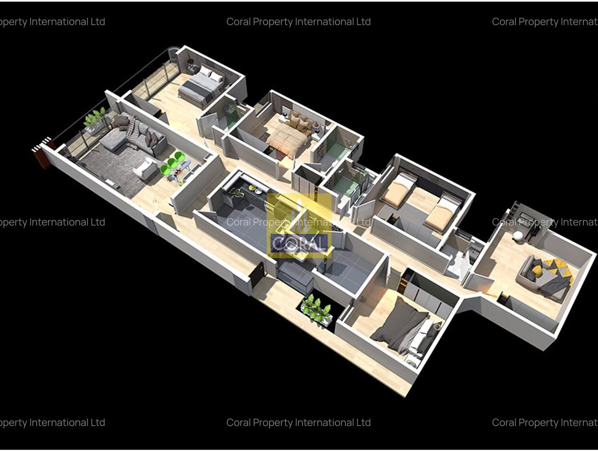 2 Bed Apartment in South C - 19