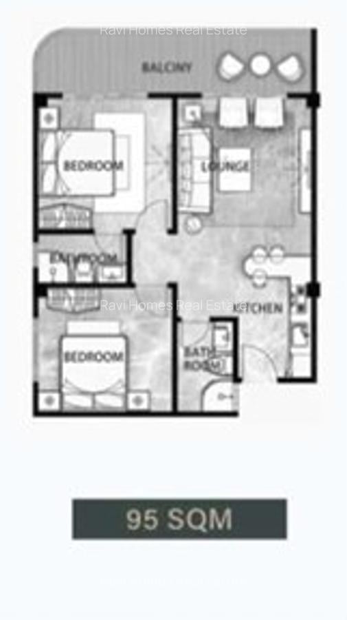 Studio Apartment with Swimming Pool in Kilimani - 7