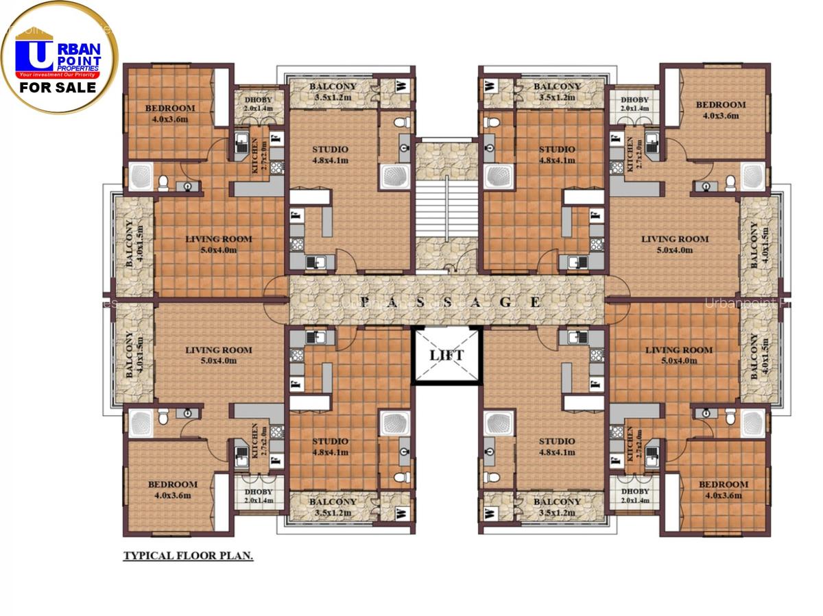 Studio Apartment with En Suite in Nyali Area - 12