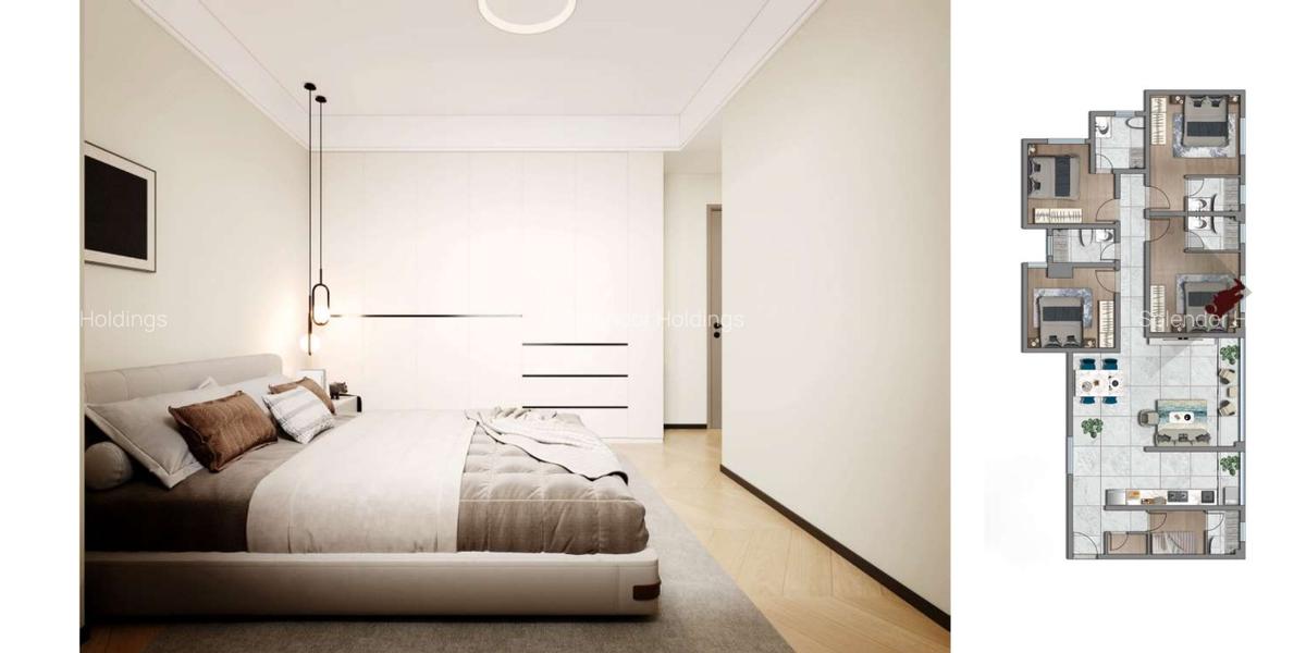 4 Bed Apartment with En Suite in Kileleshwa - 13