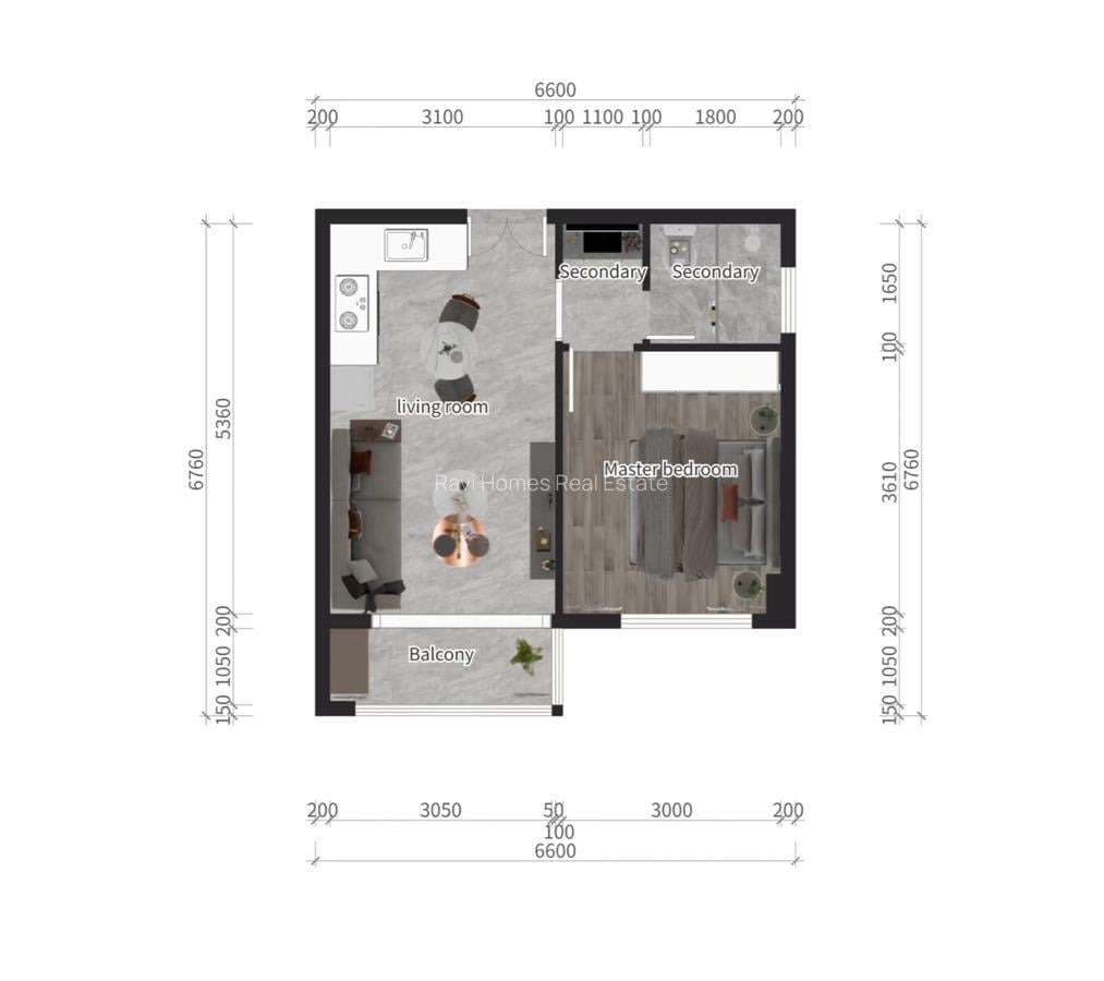 1 Bed Apartment with Swimming Pool at Tabere Crescent - 18