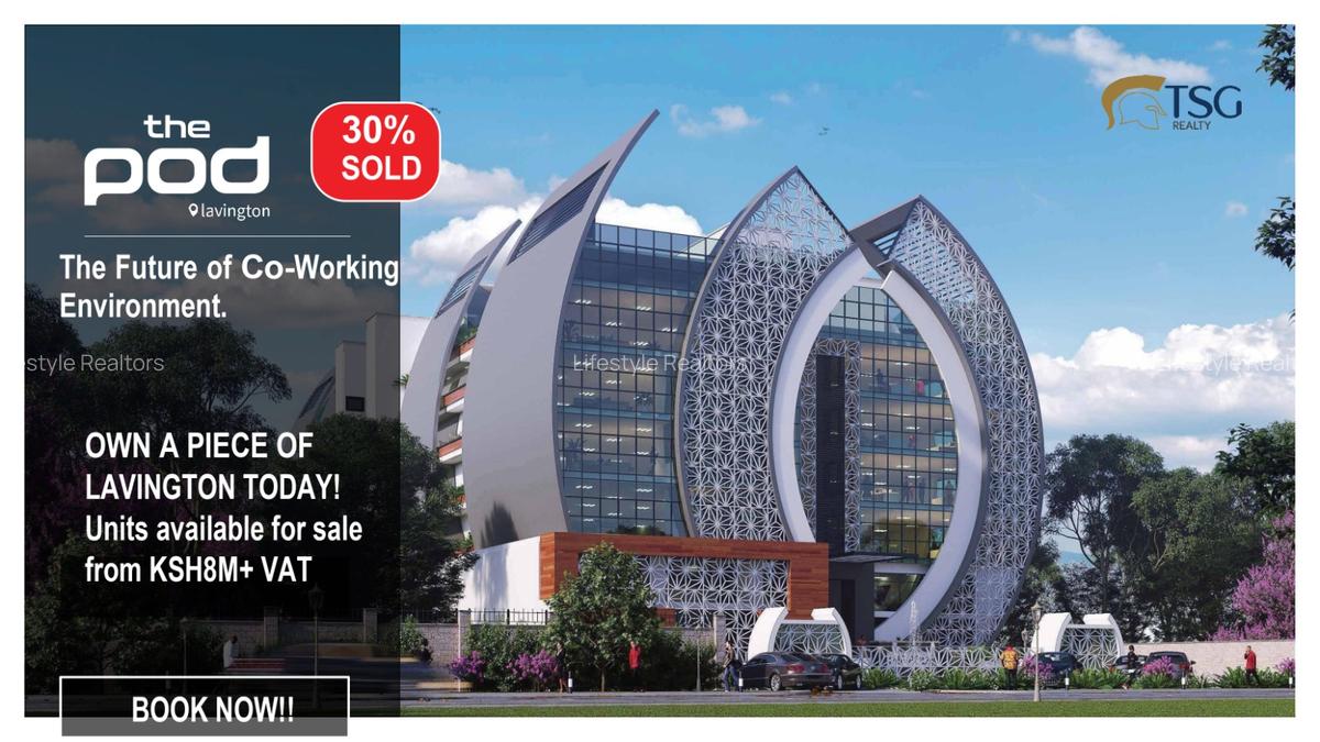 Furnished 200 ft² Commercial Property with Backup Generator at James Gichuru - 2