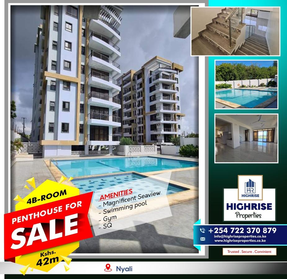 4 Bed Apartment with En Suite in Nyali Area - 1