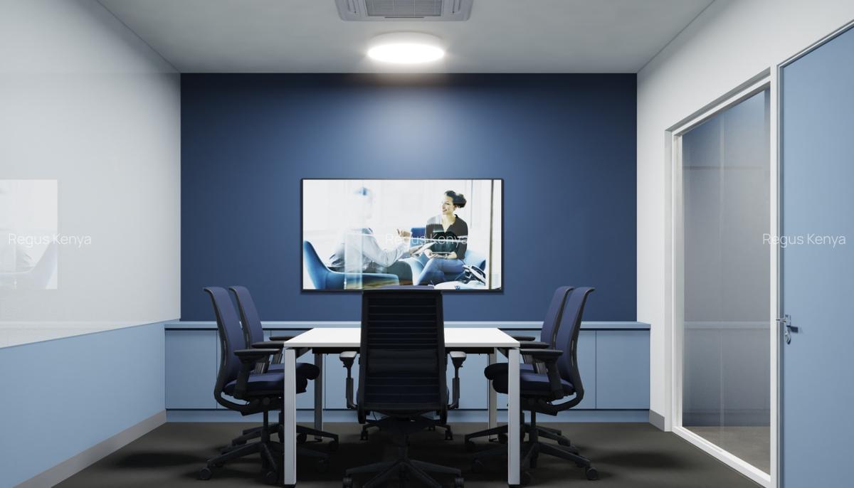 Furnished 60 m² Office with Service Charge Included at Purple Tower - 5