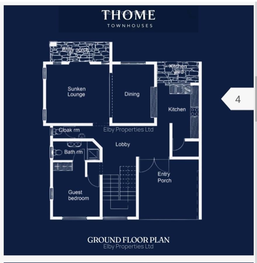 4 Bed Townhouse with En Suite in Thome - 13