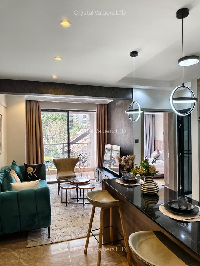 Furnished 1 Bed Apartment with En Suite in Kilimani - 1