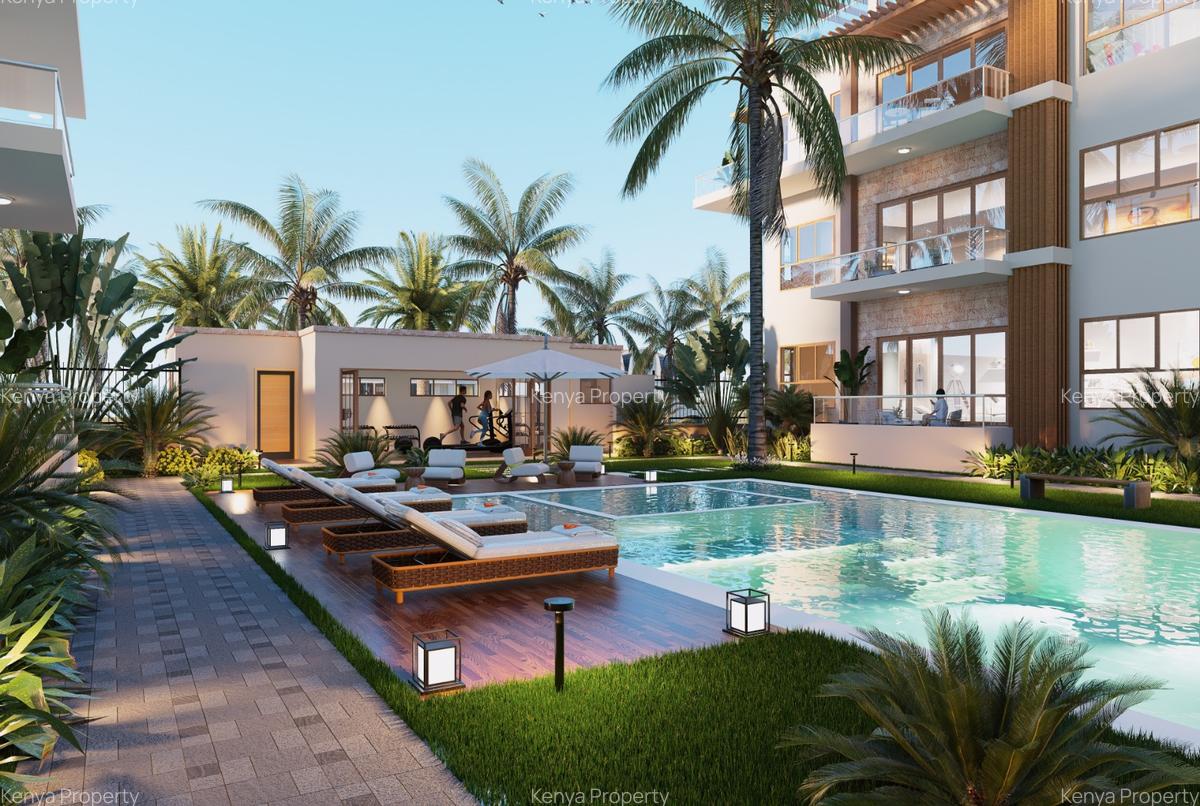 2 Bed Apartment with Swimming Pool at Diani Beach Road - 15