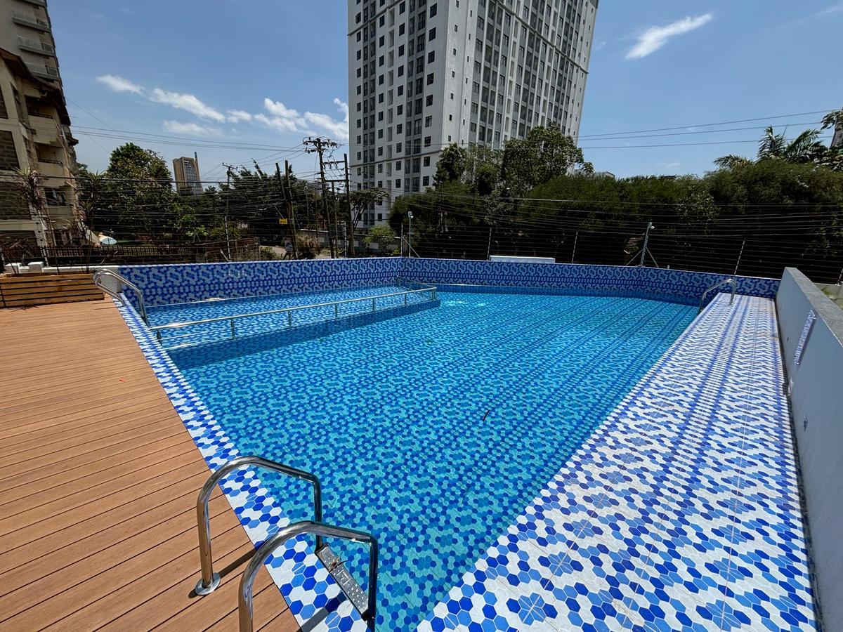 Serviced 2 Bed Apartment with Swimming Pool at Menelik Road - 4