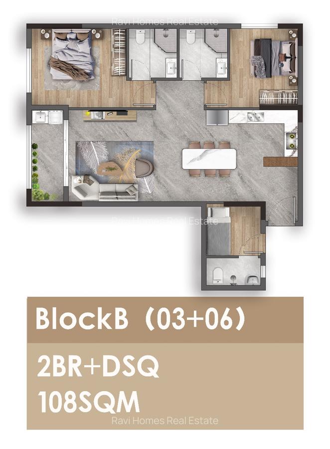 3 Bed Apartment with En Suite in Kilimani - 7